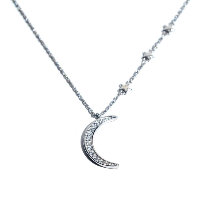 Crescent Moon Necklace Jewelry Dean Chen